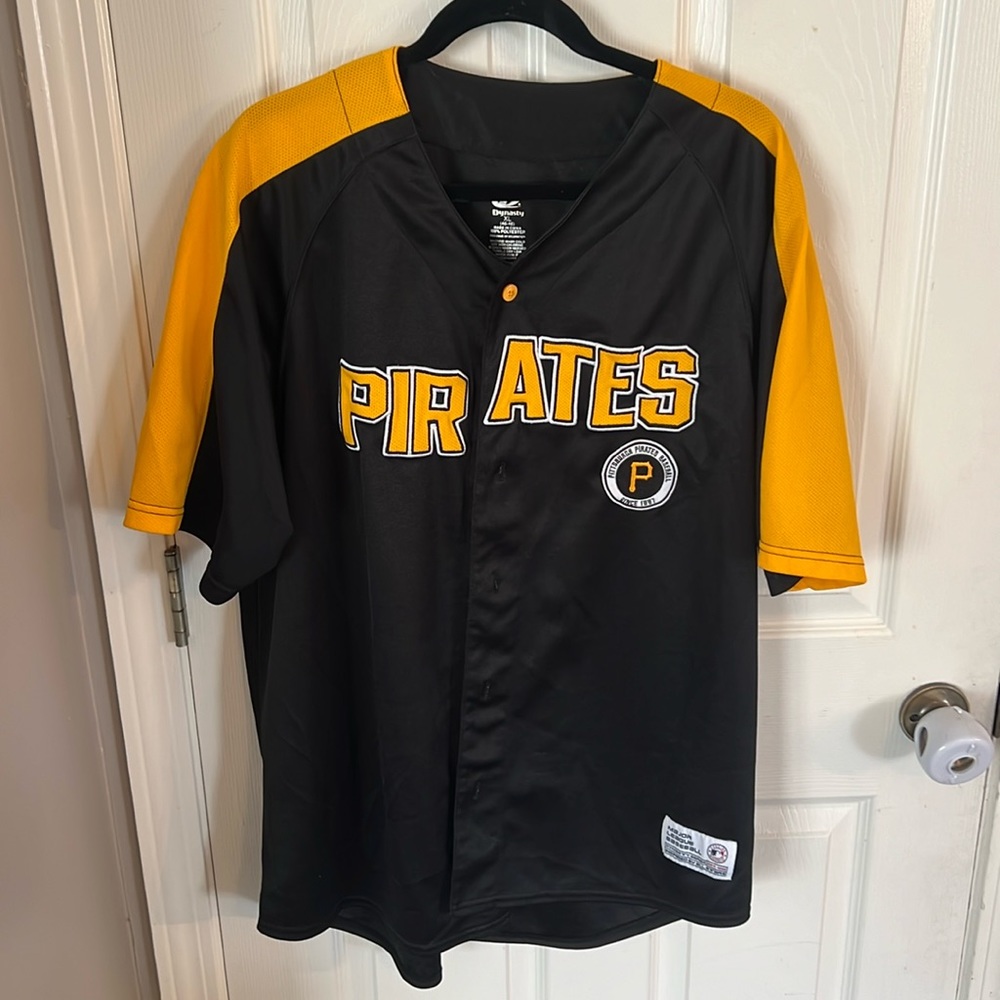 Dynasty Brand Pirates Baseball Button Up Shirt